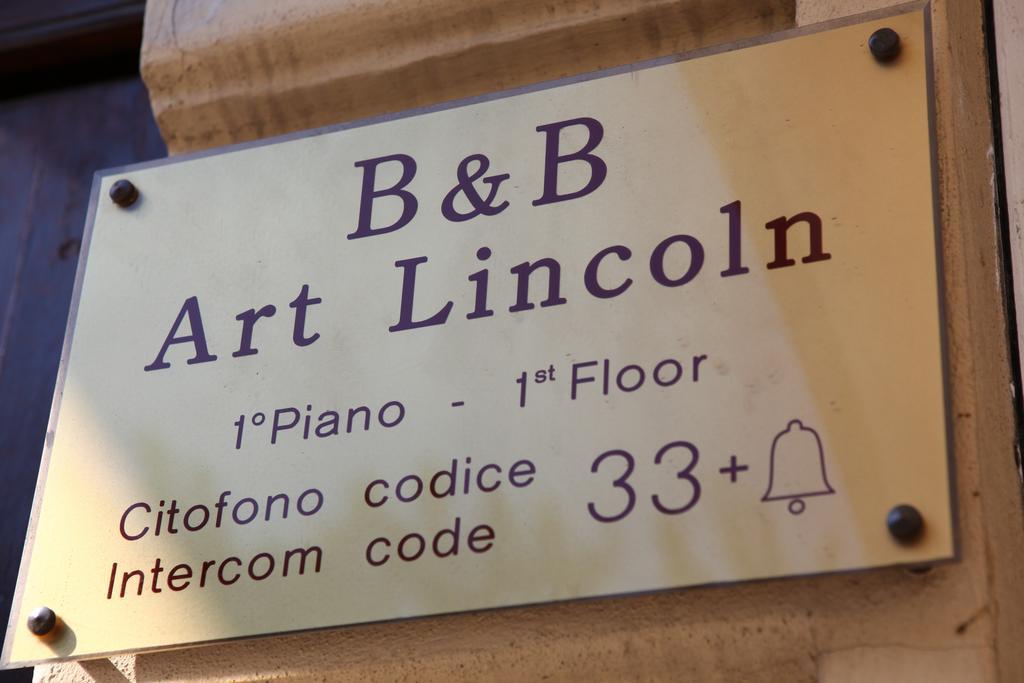 Bed and Breakfast Art Lincoln Palermo Zewnętrze zdjęcie